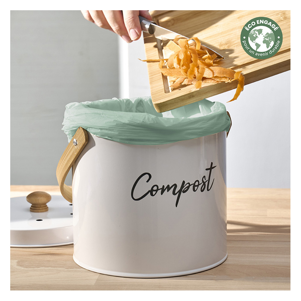 Lot de 25 sachets compostables