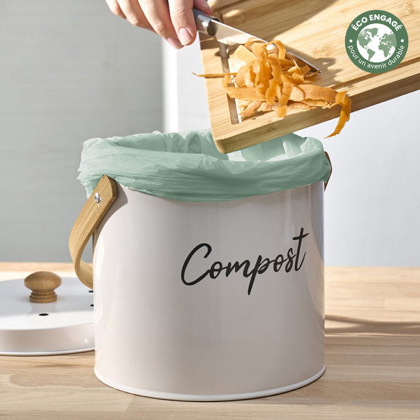 Lot de 25 sachets compostables