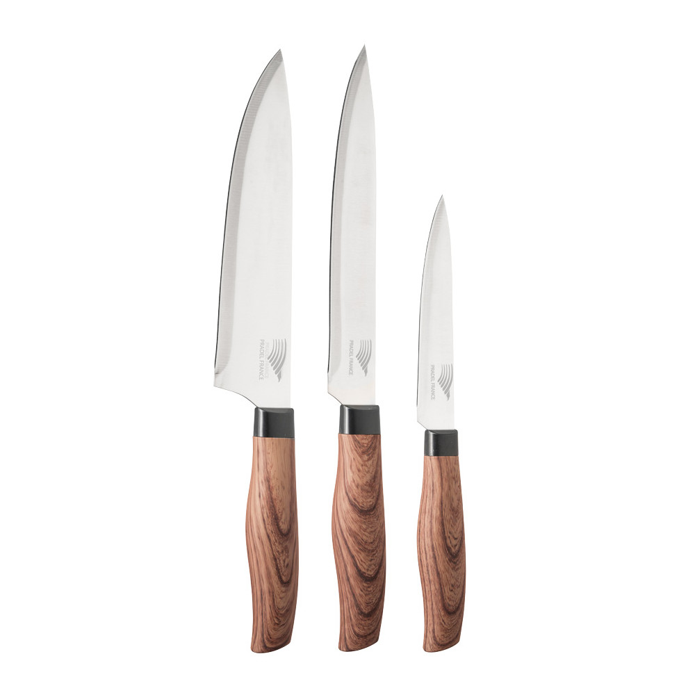 Set de 3 couteaux de cuisine