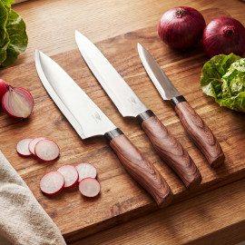 Set de 3 couteaux de cuisine