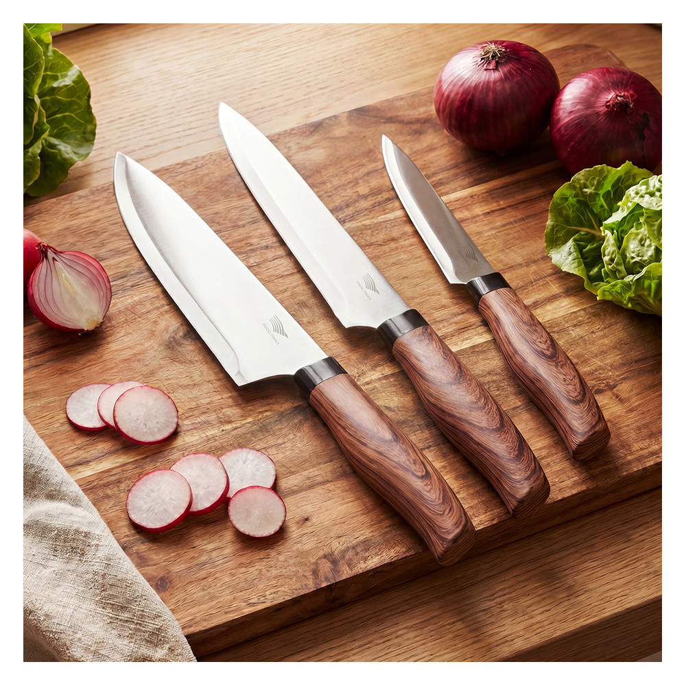 Set de 3 couteaux de cuisine