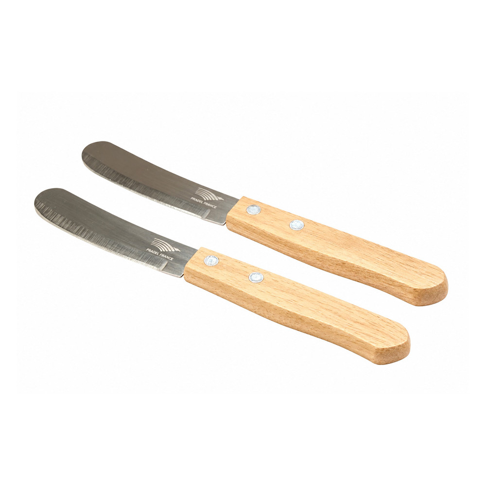 Set de 2 couteaux à tartiner