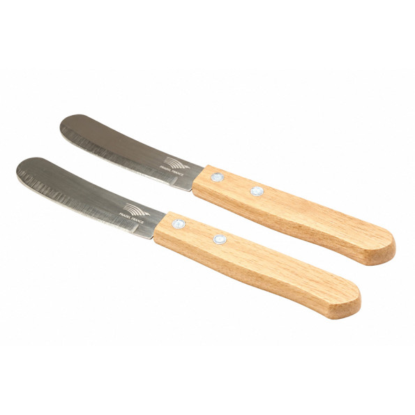 Set de 2 couteaux à tartiner