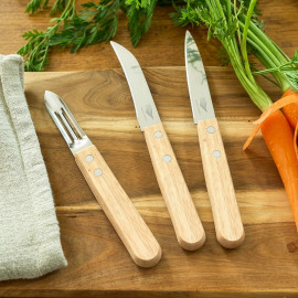 Set de 3 couteaux éplucheurs