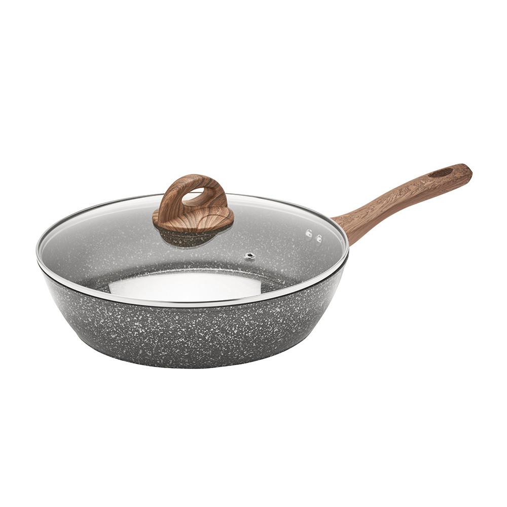 Sauteuse "Météorite" avec couvercle