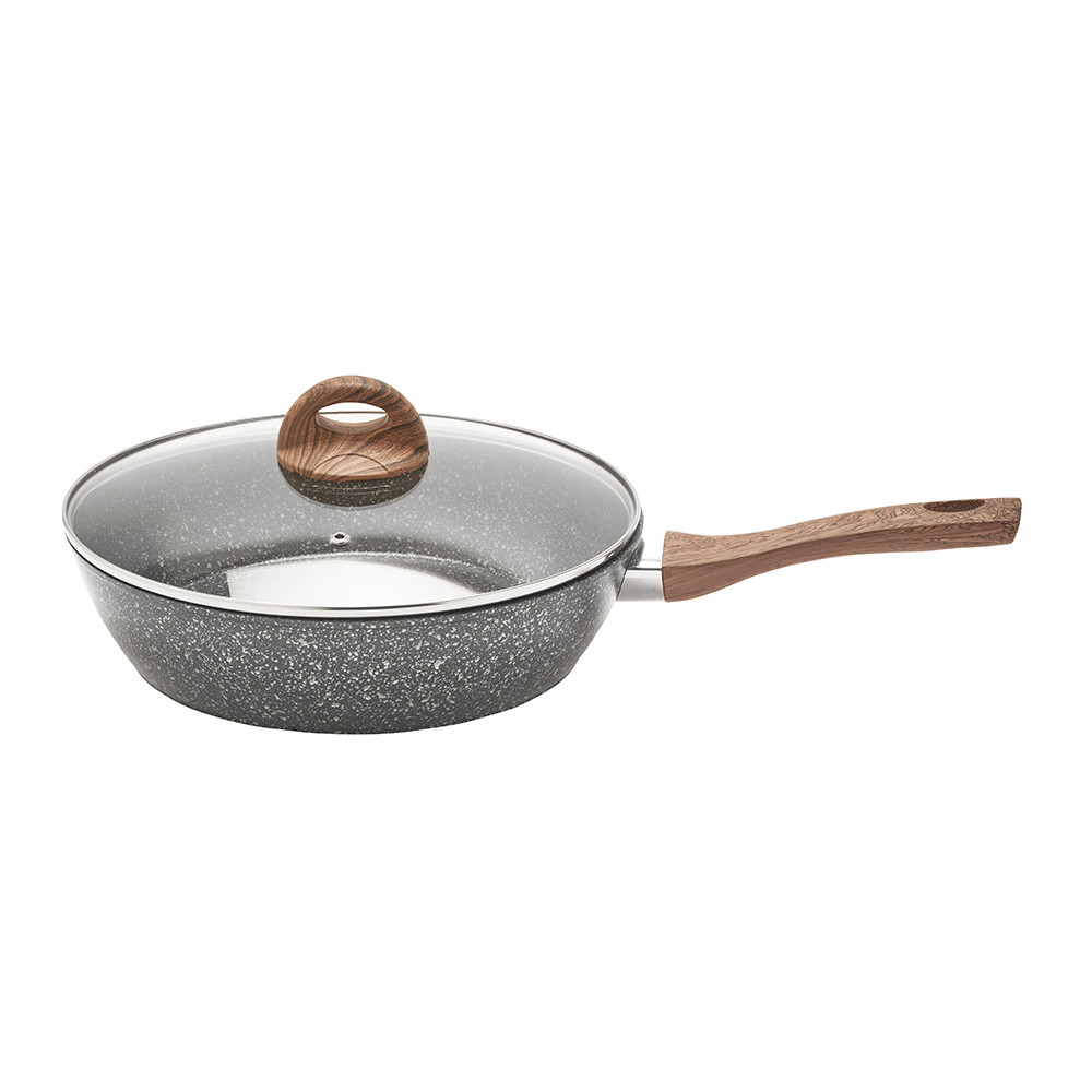 Sauteuse "Météorite" avec couvercle