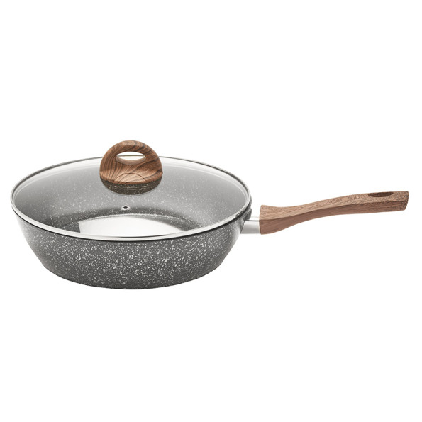 Sauteuse "Météorite" avec couvercle