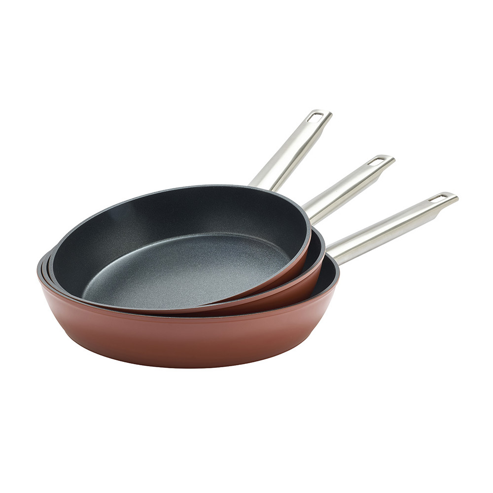 Lot de 3 poêles "SALSA"