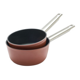 Lot de 2 casseroles "SALSA"