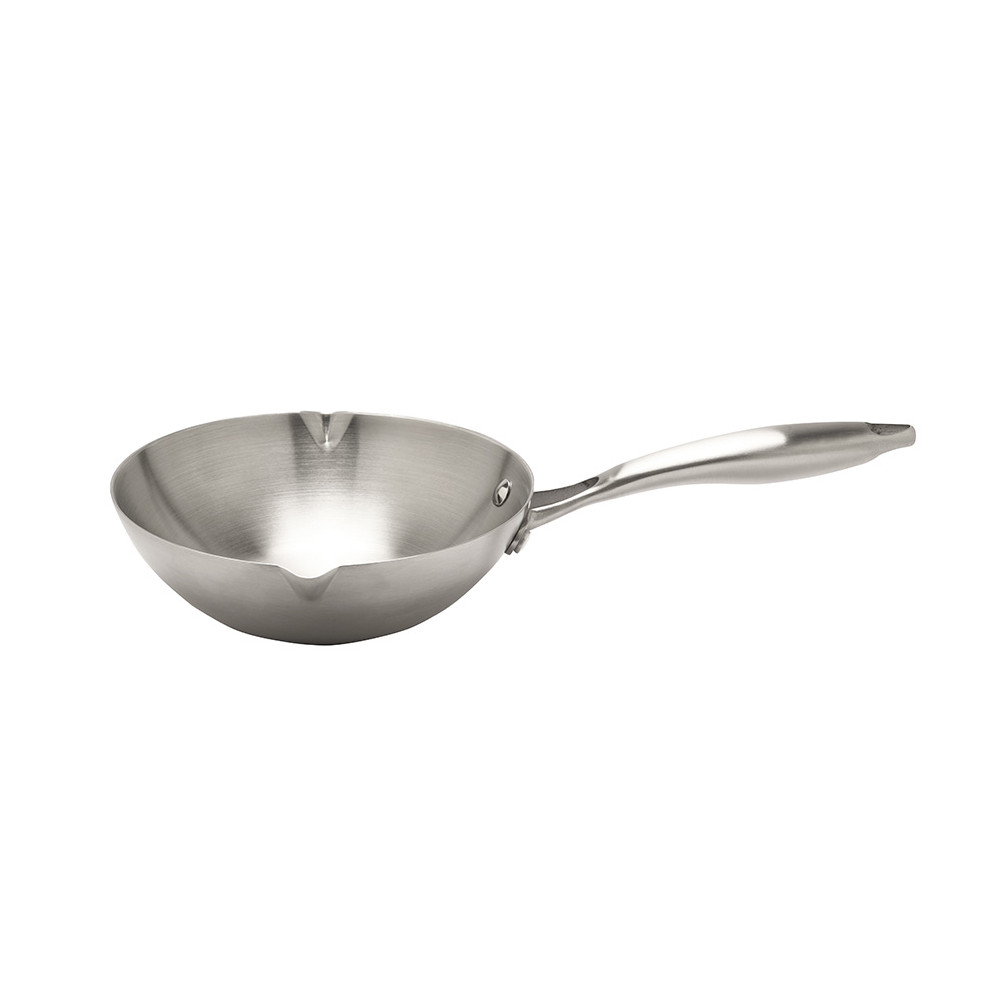Petit wok inox