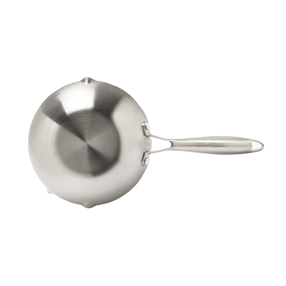 Petit wok inox