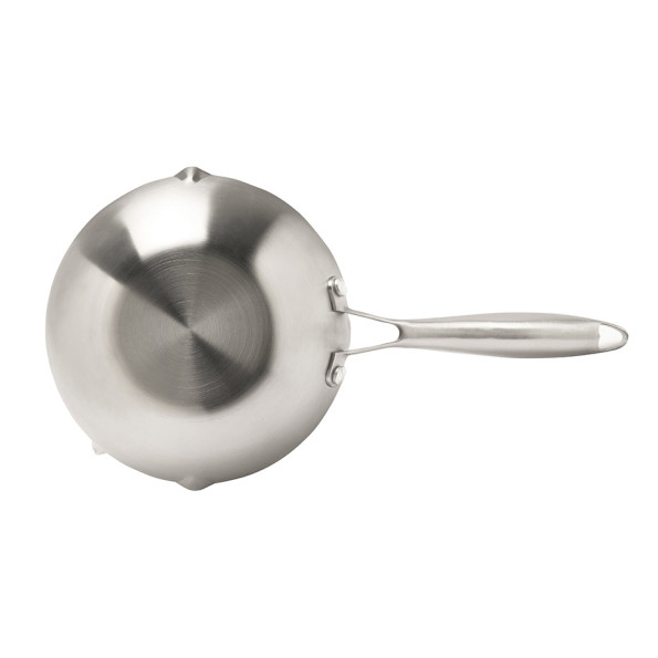Petit wok inox