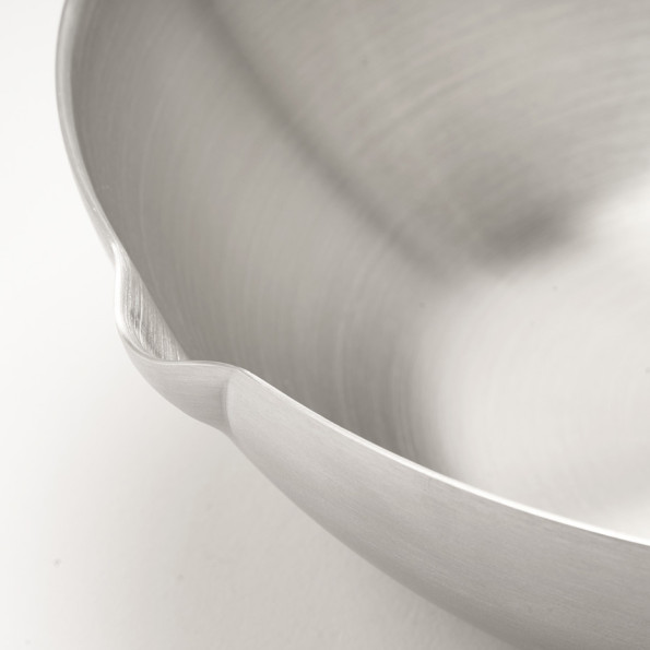 Petit wok inox