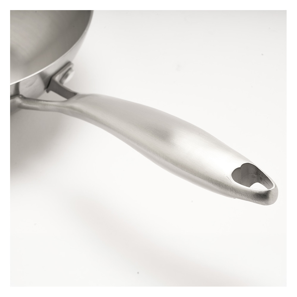 Petit wok inox