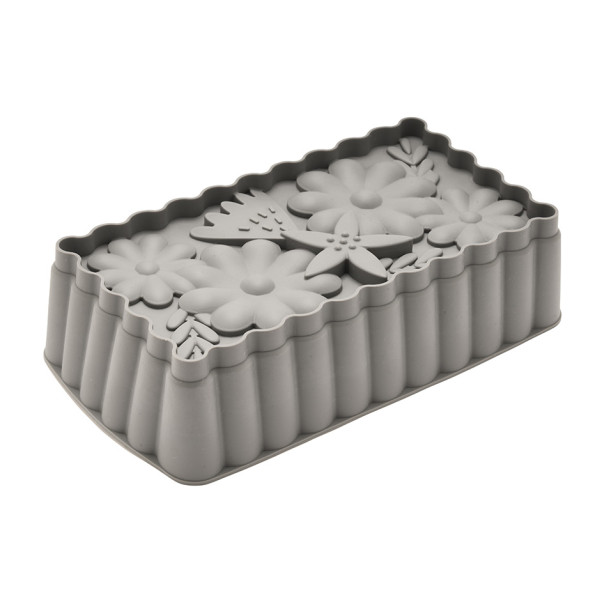 Moule à cake fleurs