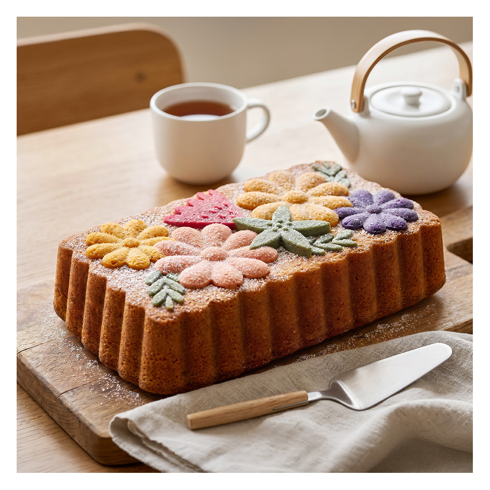 Moule à cake fleurs