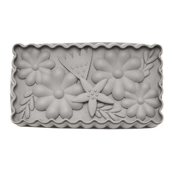 Moule à cake fleurs