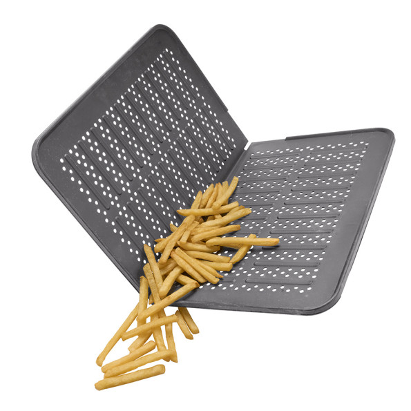 Plaque à frites pliable