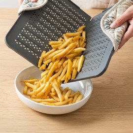 Plaque à frites pliable