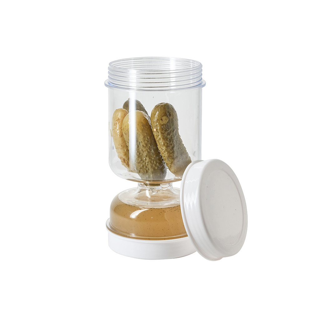 Pot à  cornichons filtreur
