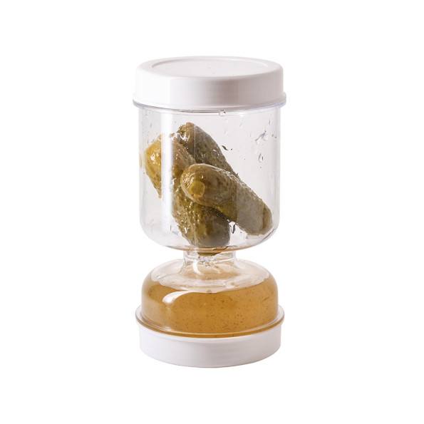 Pot à  cornichons filtreur