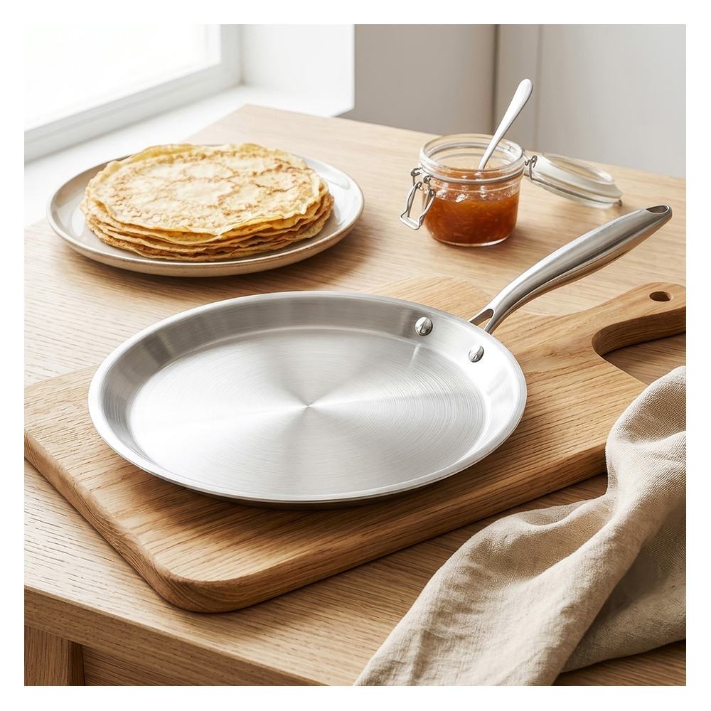 Crêpière Inox