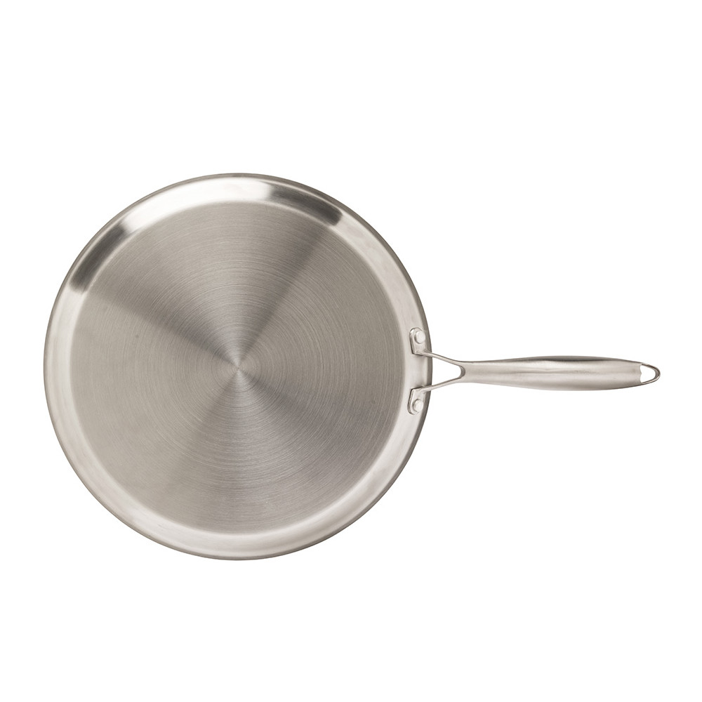 Poêle plancha crêpière inox