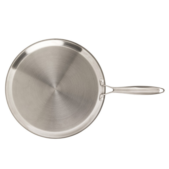 Poêle plancha crêpière inox