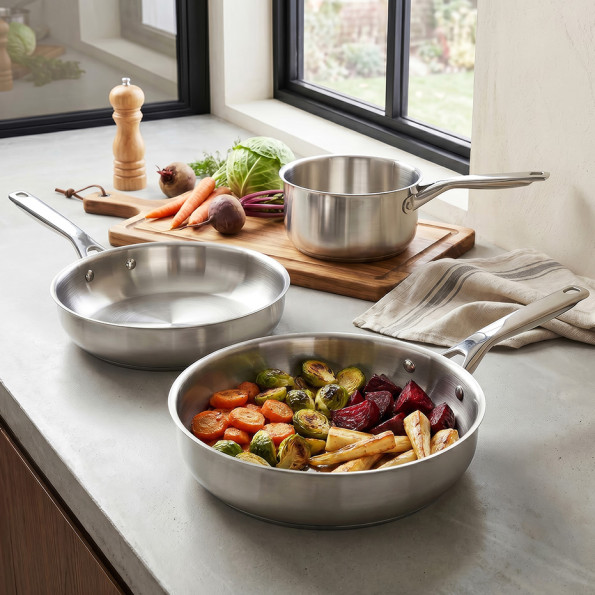 Set de cuisson  3 pièces inox
