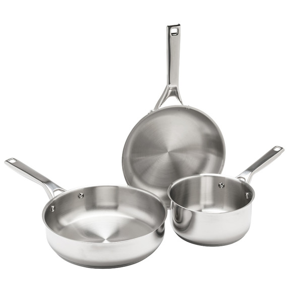 Set de cuisson  3 pièces inox