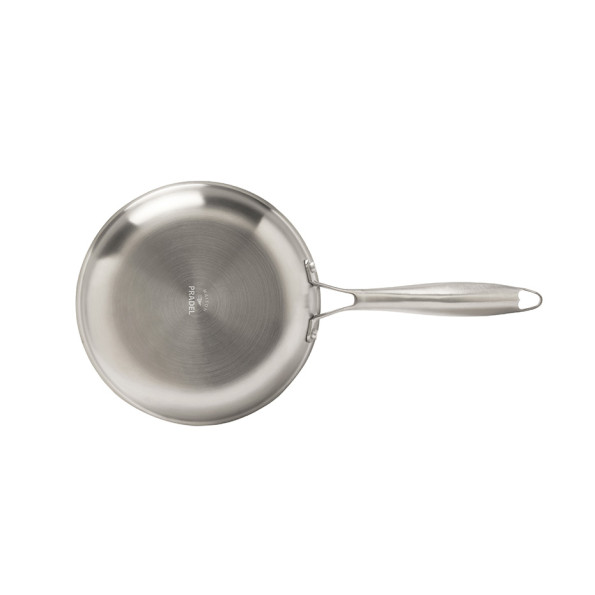 Poêle inox fond structuré