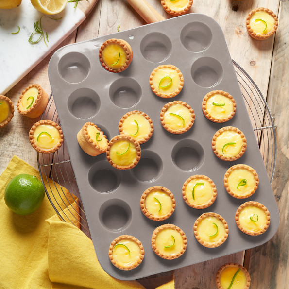 Moule silicone 24 mini tartelettes