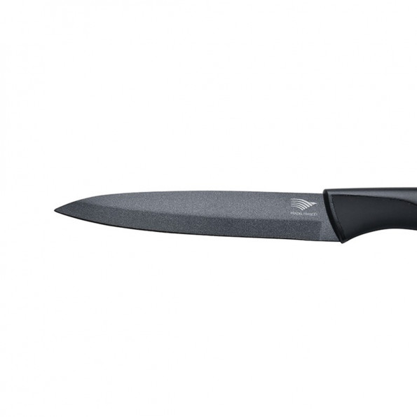 Couteau à découper noir6452