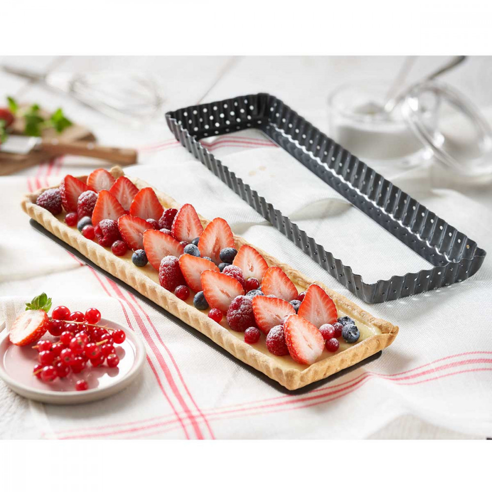 Moule rectangulaire perforé