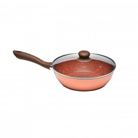 Sauteuse + couvercle "Granit"