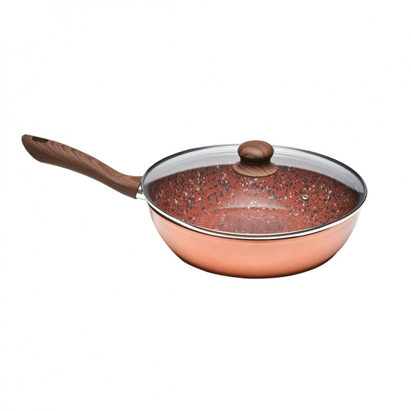 Sauteuse + couvercle "Granit"