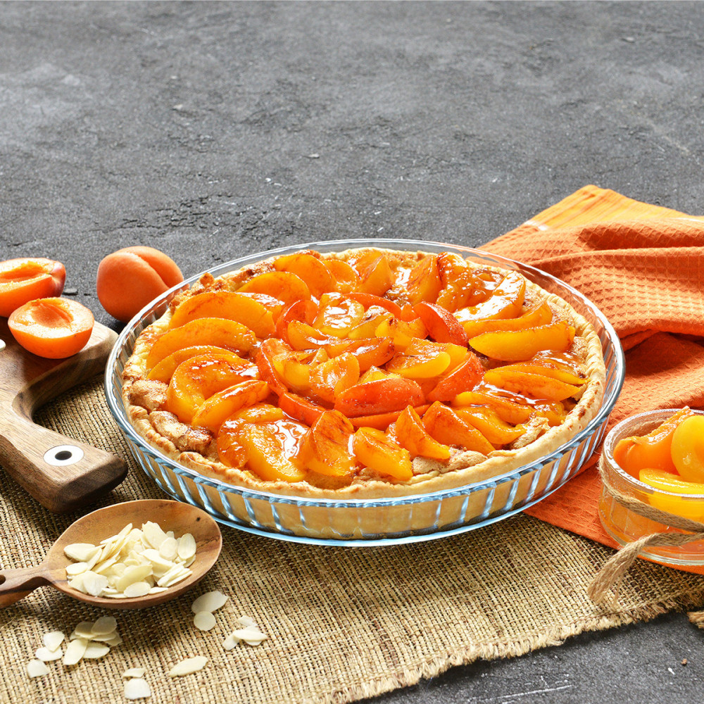 Moule à Tarte en Verre 27 cm 1,4 L Bake & Enjoy Pyrex :achat, vente