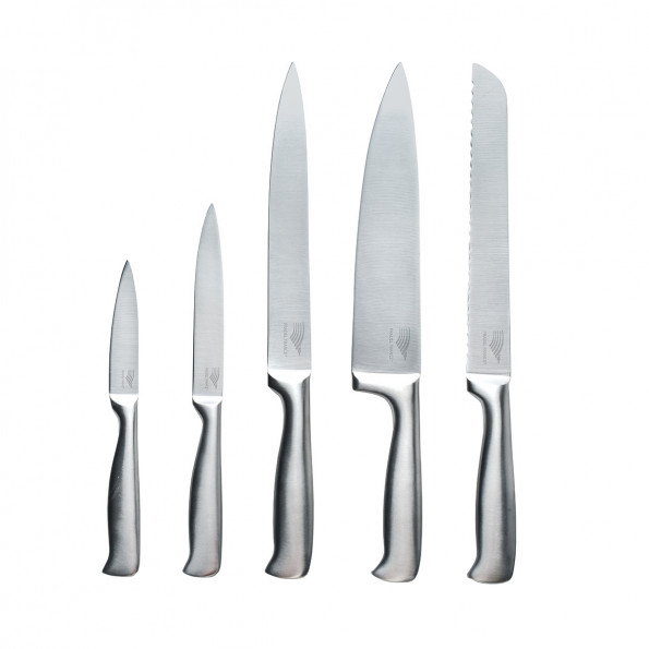 Bloc 5 couteaux inox6625