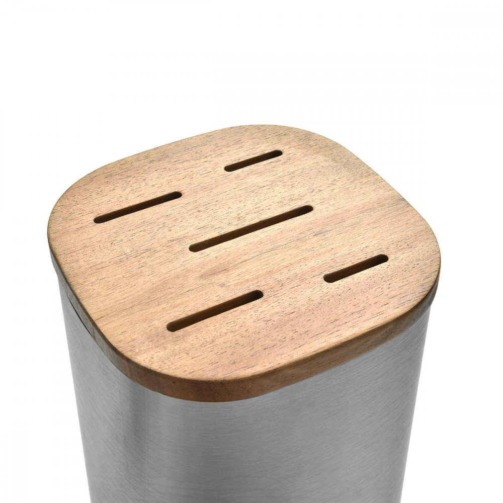 Bloc 5 couteaux inox