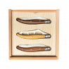 Coffret 3 couteaux pliants6666 Coffret 3 couteaux pliants6666