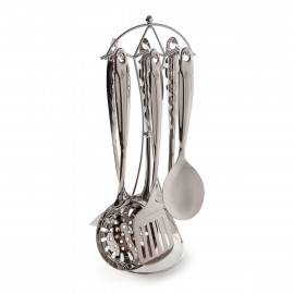 6 Ustensiles et leur support inox