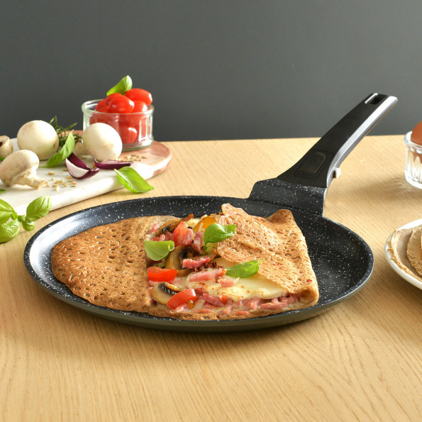 Crêpière fonte d'aluminium7336