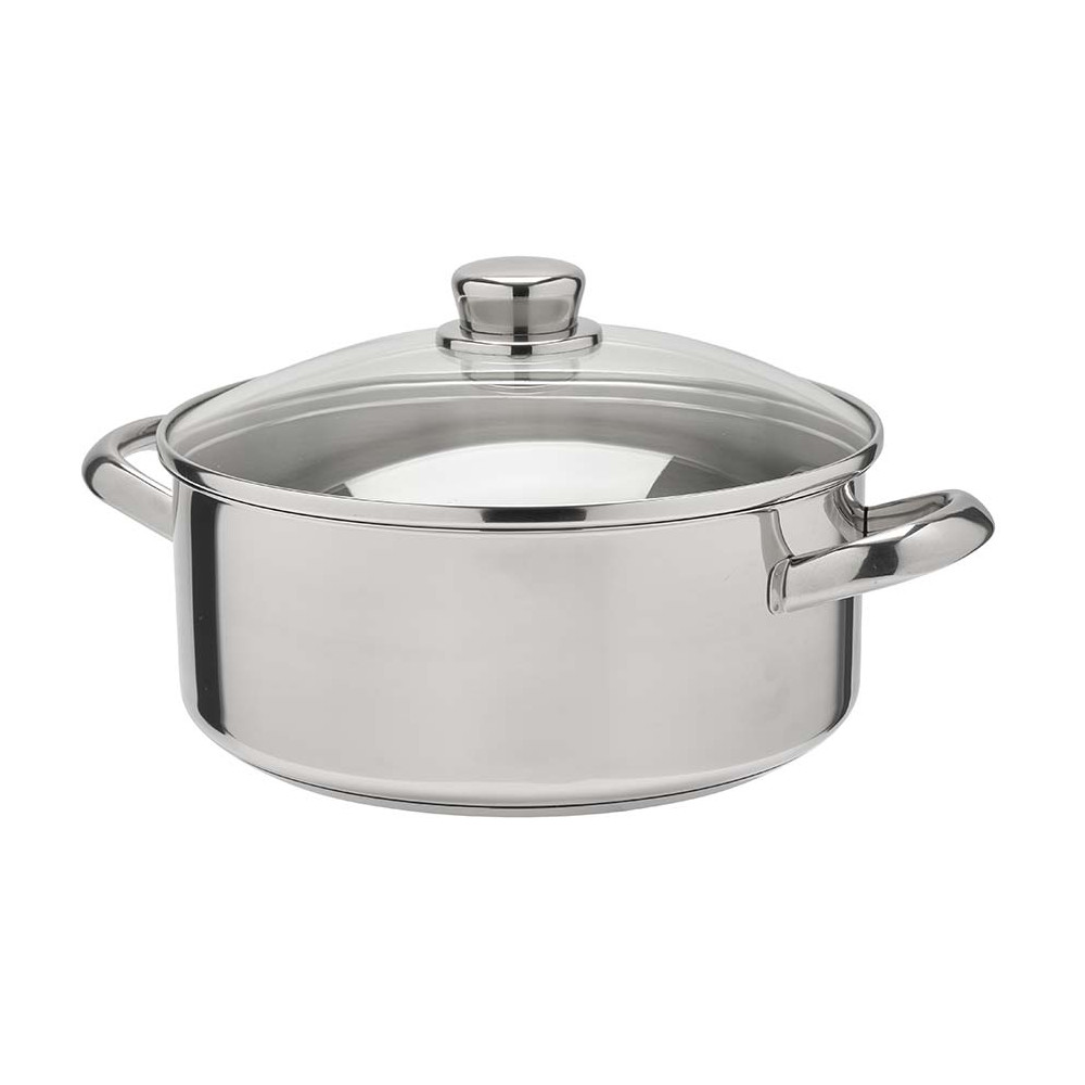 Batterie en inox 7 pièces