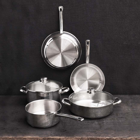Batterie en inox 7 pièces7541