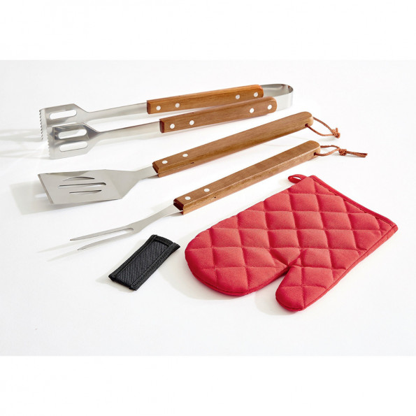 Set barbecue avec tablier7691