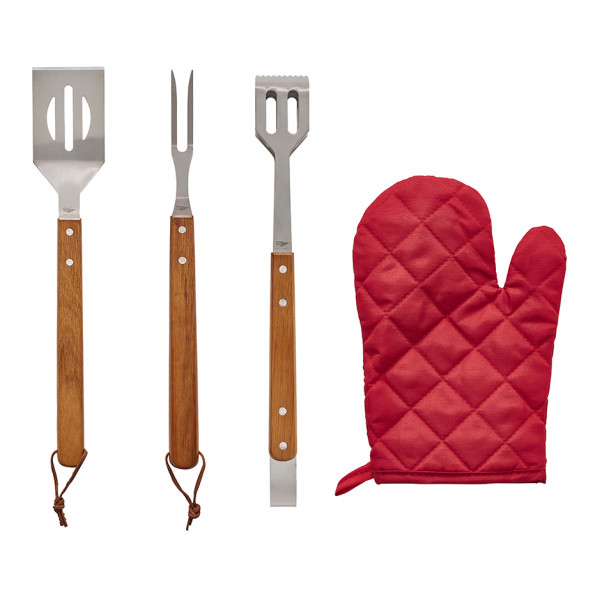 Set barbecue avec tablier7695
