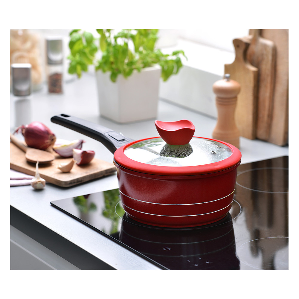 Casserole fonte d'aluminium
