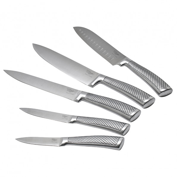 Mallette 5 couteaux inox7742 Mallette 5 couteaux inox7742