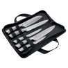 Mallette 5 couteaux inox7744 Mallette 5 couteaux inox7744