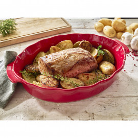 Plat à four ovale